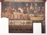 Ambrogio Lorenzetti Allegory of Good Governmert (mk08) Sweden oil painting artist